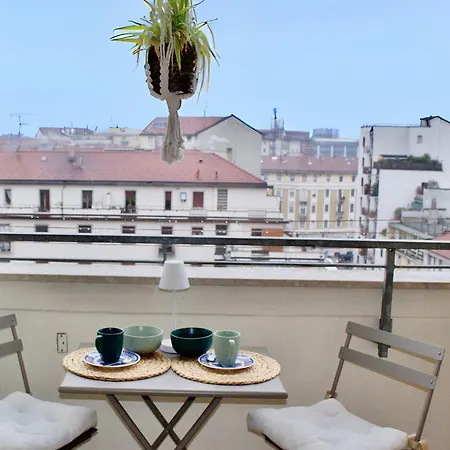 M1 De Angeli - Terrazzino, Ac, Wifi * Milan